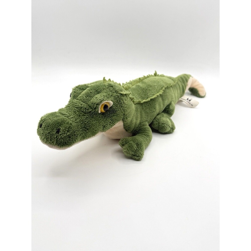 Wildlife Artists Realistic Republic Plush Green Alligator Crocodile 18”‎ Animal